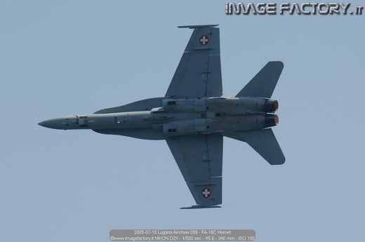 2005-07-15 Lugano Airshow 058 - FA-18C Hornet